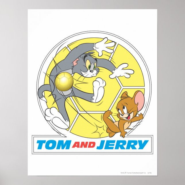 Tom and Jerry Soccer (Football) 8 Poster (Front)