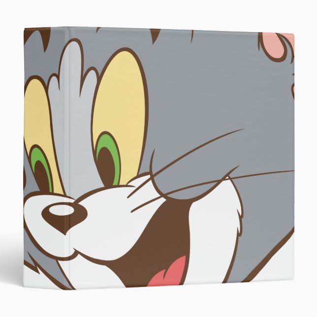 Tom and Jerry Stamp 3 Ring Binder (Front/Spine)