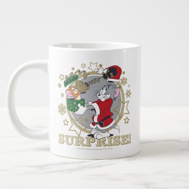 Tom and Jerry Surprise Gift Giant Coffee Mug (Left)