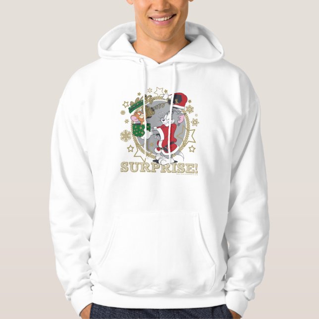 Tom and Jerry Surprise Gift Hoodie (Front)