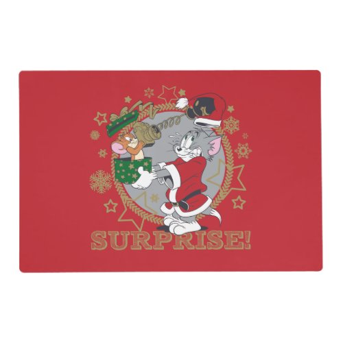 Tom and Jerry Surprise Gift Placemat