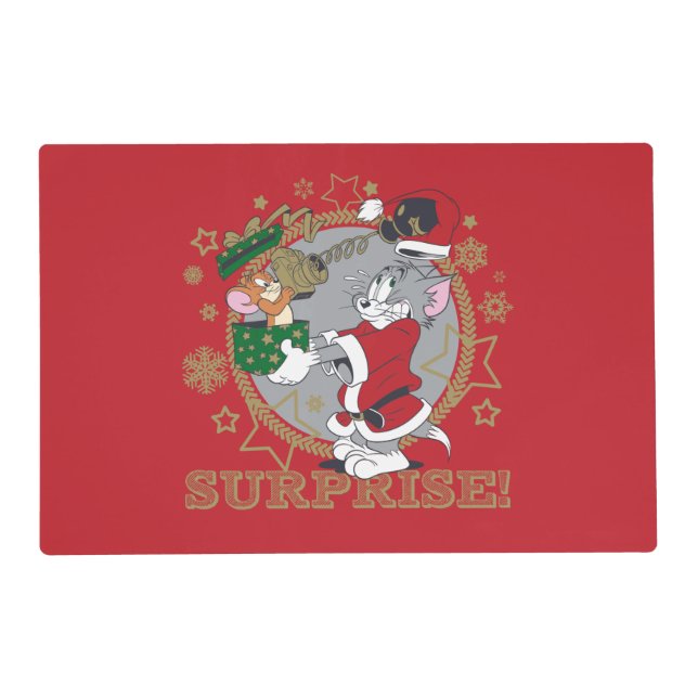Tom and Jerry Surprise Gift Placemat (Front)