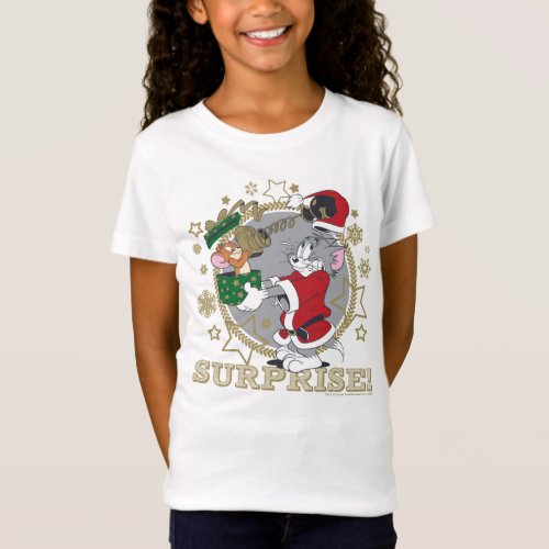 Tom and Jerry Surprise Gift T_Shirt