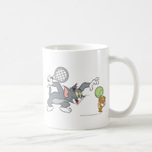 Tom and Jerry Tennis Coffee Mug