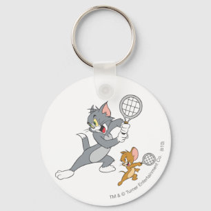 Tom and Jerry Tennis Stars 1 Keychain