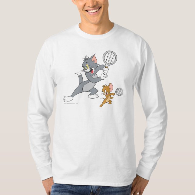 Tom and Jerry Tennis Stars 1 T-Shirt (Front)