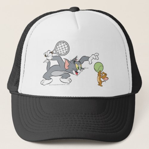 Tom and Jerry Tennis Stars 2 Trucker Hat