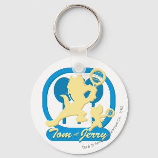 Tom and Jerry Tennis Stars 3 Keychain