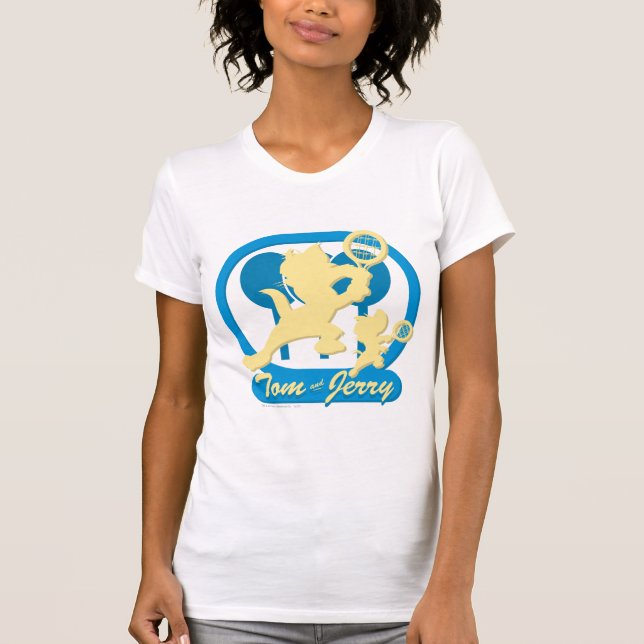 Tom and Jerry Tennis Stars 3 T-Shirt (Front)