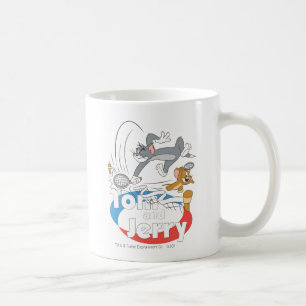 Tom and Jerry Tennis Stars 7 Coffee Mug