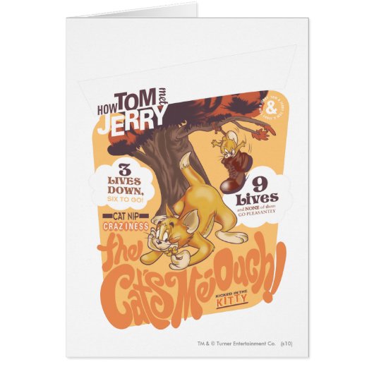 Tom and Jerry The Cats Me-Ouch Cards (Front)