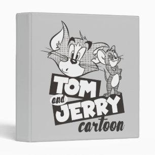 Tom And Jerry Tom And Jerry Cartoon 3 Ring Binder