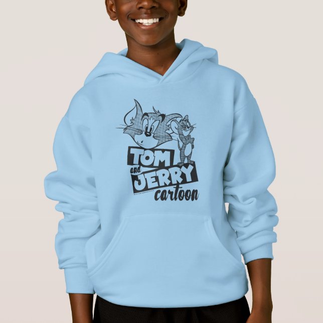 Tom And Jerry | Tom And Jerry Cartoon Hoodie (Front)