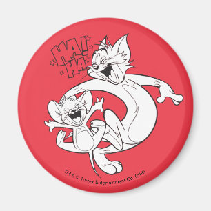 Tom And Jerry Tom And Jerry Laughing Magnet
