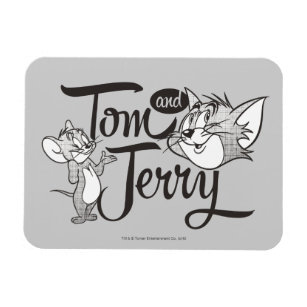 Magnet Aimant Frigo Ø38mm Dessin Animé Tom et Jerry 