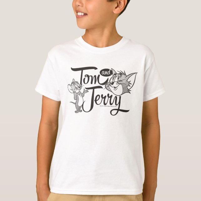 Tom And Jerry | Tom And Jerry Looking Sweet T-Shirt (Front)