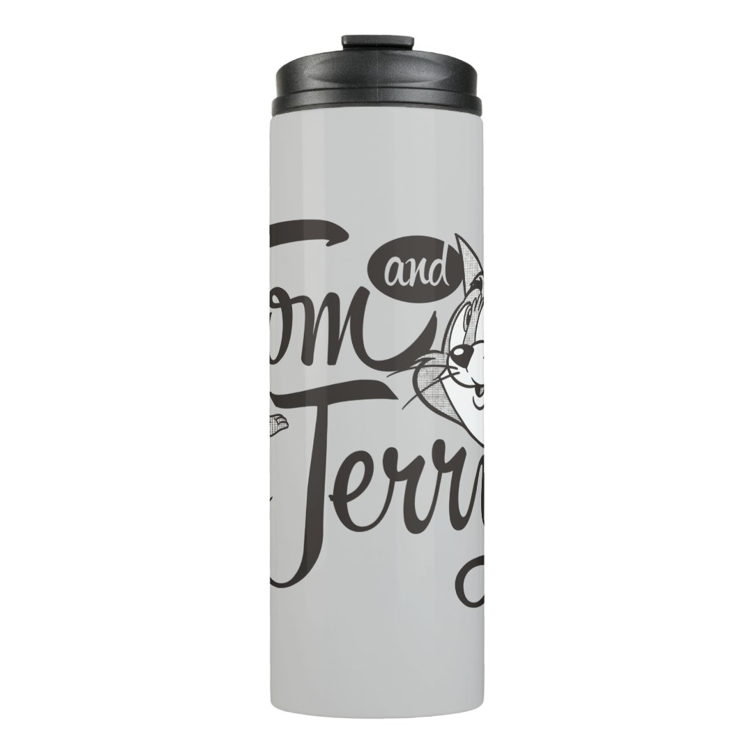 Tom And Jerry Tom And Jerry Looking Sweet Thermal Tumbler Zazzle