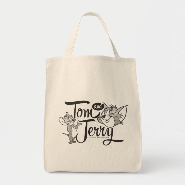 Tom And Jerry | Tom And Jerry Looking Sweet Tote Bag (Front)