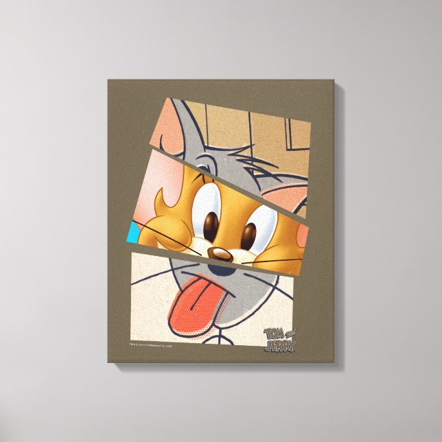 Tom And Jerry | Tom And Jerry Mashup Canvas Print (Front)