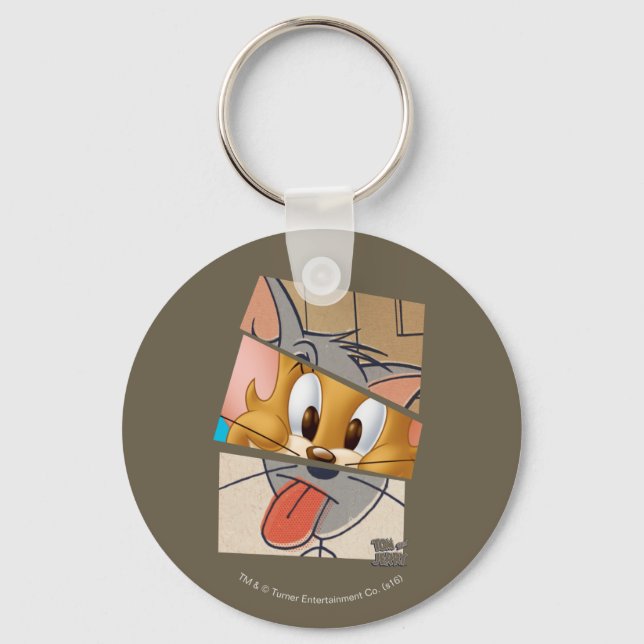 Tom And Jerry | Tom And Jerry Mashup Keychain (Front)