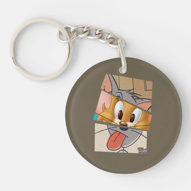 Tom And Jerry | Tom And Jerry Mashup Keychain (Front)