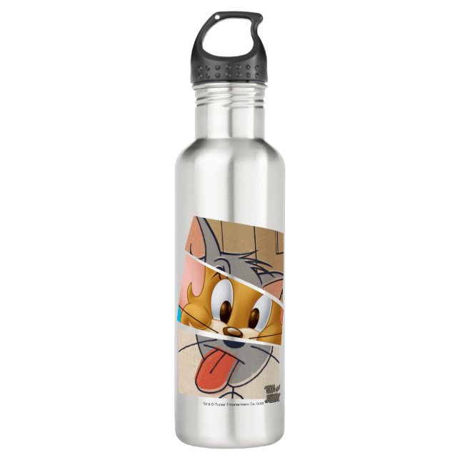 Tom And Jerry | Tom And Jerry Mashup Stainless Steel Water Bottle (Front)