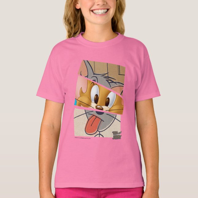 Tom And Jerry | Tom And Jerry Mashup T-Shirt (Front)