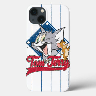 Tom And Jerry | Tom And Jerry On Baseball Diamond iPhone 13 Case