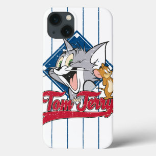 Tom And Jerry Tom And Jerry On Baseball Diamond iPhone 13 Case