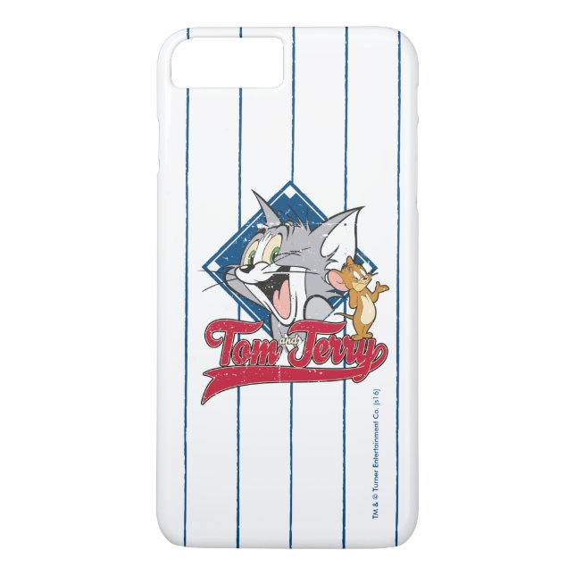 Tom And Jerry | Tom And Jerry On Baseball Diamond Case-Mate iPhone Case (Back)