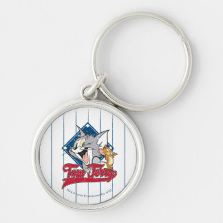 Tom And Jerry | Tom And Jerry On Baseball Diamond Keychain