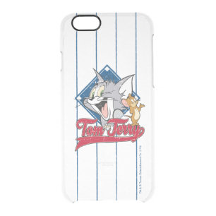 Tom And Jerry Tom And Jerry On Baseball Diamond Clear iPhone 6/6S Case