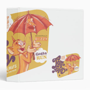 Tom and Jerry Tom Foolery 3 Ring Binder