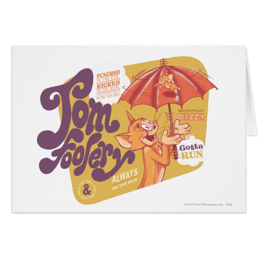 Tom and Jerry Tom Foolery Cards (Front Horizontal)