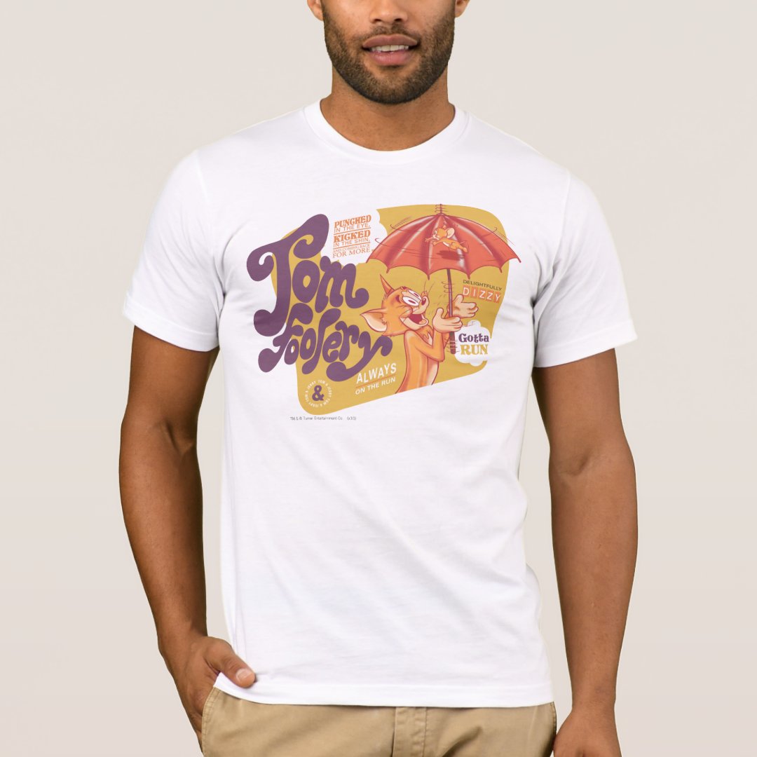Tom and Jerry Tom Foolery TShirt Zazzle