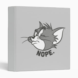 Tom And Jerry Tom Says Nope 3 Ring Binder