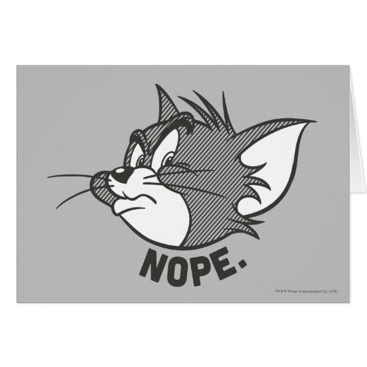 Tom And Jerry | Tom Says Nope Cards (Front Horizontal)