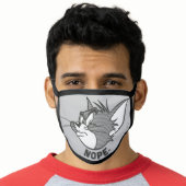 Tom And Jerry | Tom Says Nope Face Mask (Worn Him)