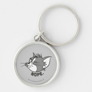 Tom And Jerry Tom Says Nope Keychain