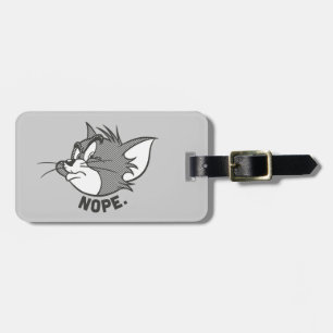 Tom And Jerry Tom Says Nope Luggage Tag