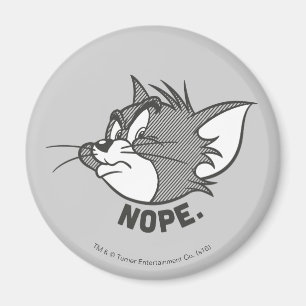 Tom And Jerry Tom Says Nope Magnet