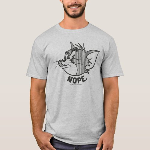 Tom And Jerry  Tom Says Nope T_Shirt