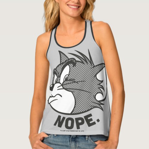 Tom And Jerry  Tom Says Nope Tank Top