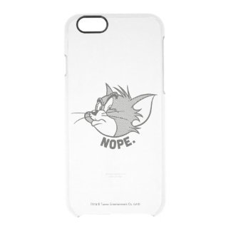 Tom And Jerry | Tom Says Nope Clear iPhone 6/6S Case