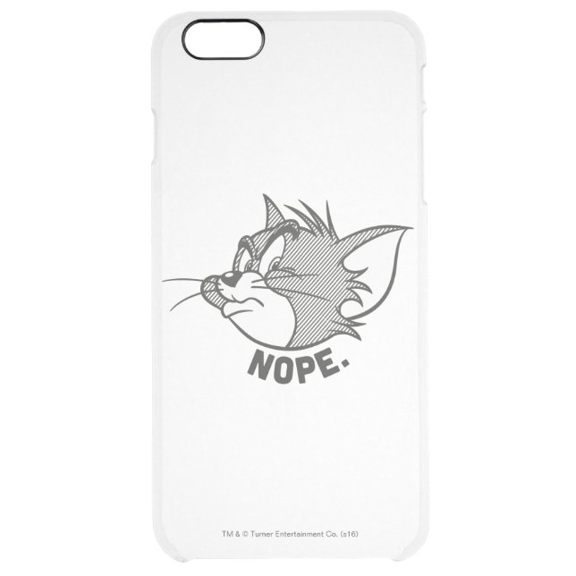 Tom And Jerry | Tom Says Nope Uncommon iPhone Case (Back)