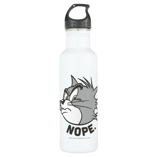 Tom And Jerry | Tom Says Nope Water Bottle (Front)
