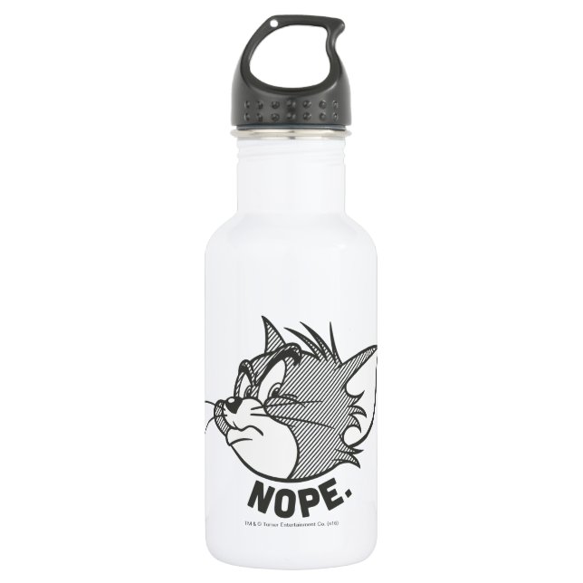 Tom And Jerry | Tom Says Nope Water Bottle (Front)
