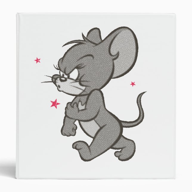 Tom and Jerry Tough Mouse 1 3 Ring Binder (Front)