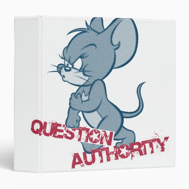 Tom and Jerry Tough Mouse 2 3 Ring Binder (Front/Spine)