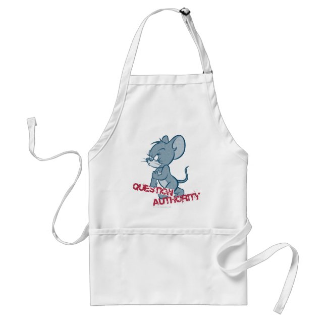 Tom and Jerry Tough Mouse 2 Adult Apron (Front)